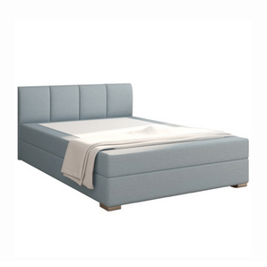 Pat boxspring 120x200, mentă, RIANA KOMFORT