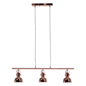 Lampă suspendată în stil retro, metal, roz auriu, AVIER TIP 4