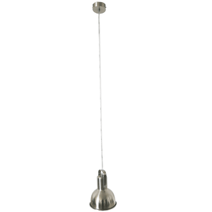 Lampă suspendată în stil retro, metal, nichel mat, AVIER TIP 3