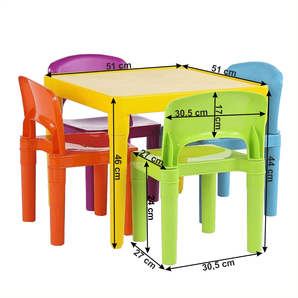 Set pentru copii 1 + 4, multicolor, ZILBO