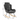 Fotoliu balansoar, material textil gri/lemn, HARPER