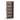 Set de birou, kraft dunkel/alb, JOHAN 2 NEW