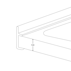 Chiuvetă inox, universală 80x60, LAY ON