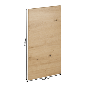 Uşă la maşina de spălat vase, stejar artizanal, 44, 6x71, 3, LANGEN