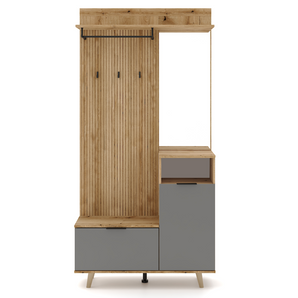Set pentru hol, stejar evoke/grafit, NODRI