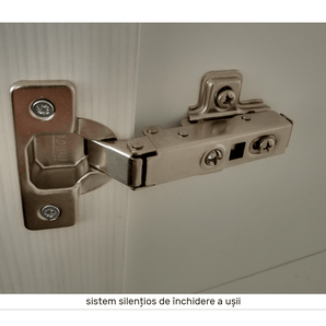Dulăpior inferior cu uşă D60, alb/pin Andersen, PROVENCE
