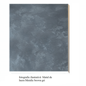 Dulap inferior, stejar sonoma/alb, stânga, FABIANA S - 60