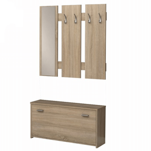 Mobilier pentru hol, stejar sonoma, ladă 03 NEW
