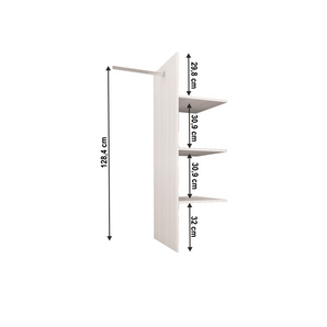 Raft dulap 2D2S, woodline crem, TIFFY TIP 02