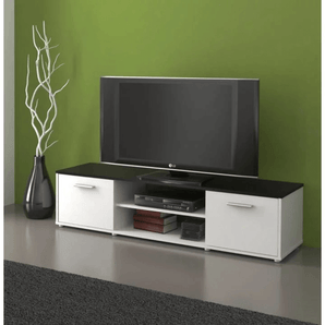 masă TV, alb/negru, ZUNO NEW 02